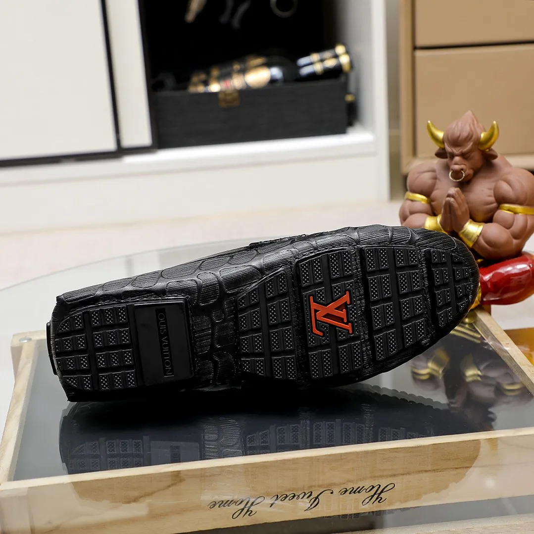 Men's shoes 💰360 💰 LV Louis Vuitton's top-quality Peaches men's shoes 💯Original copy of the official website, the upper is made of imported official website 1:1 material ❌Italian 🇮🇹 cowhide surface, imported pigskin lining. It’s definitely not made with ordinary craftsmanship, it’s the model used by celebrities! The factory’s craftsmanship is designed to create the most perfect shoes for trendy men! Colors available! 38-45 yards
